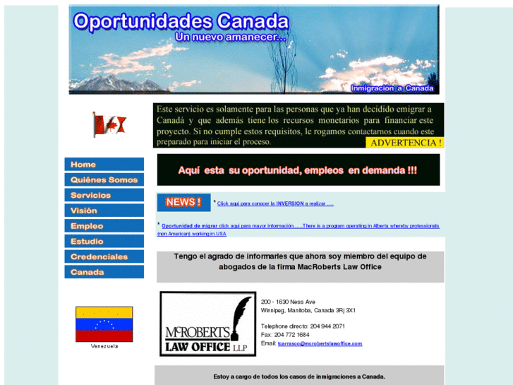 www.oportunidadescanada.com