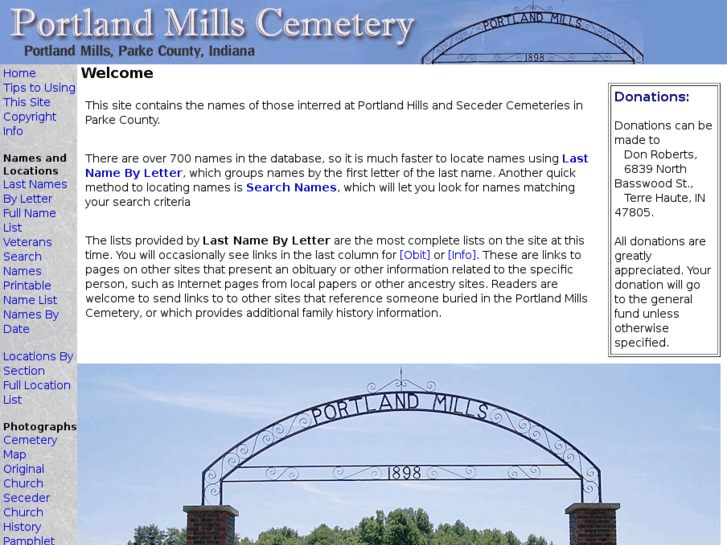 www.portlandmillscemetery.com