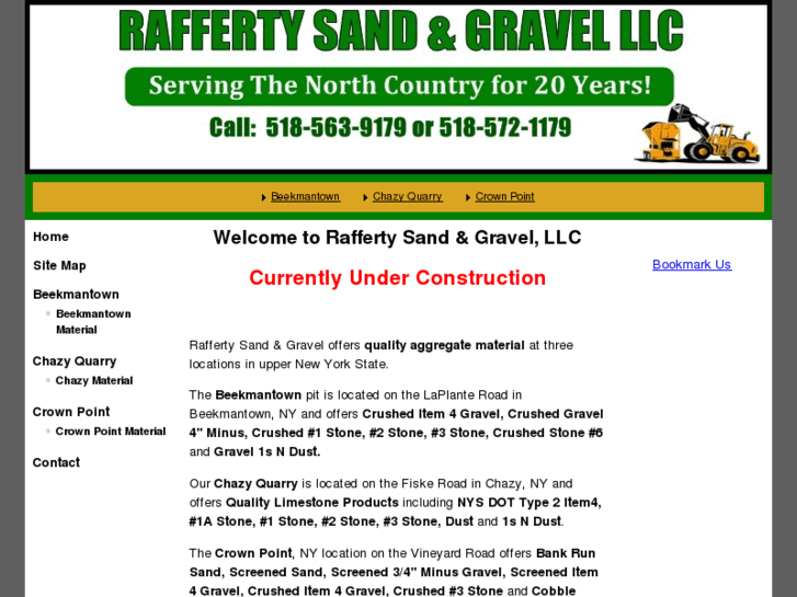 www.raffertysandandgravel.com