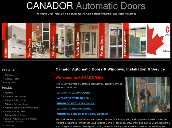 www.canadorautomaticdoors.ca