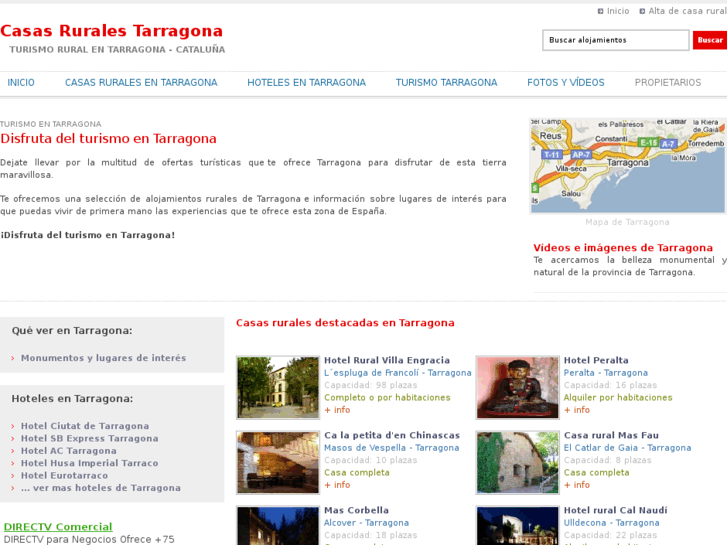 www.casasruralestarragona.com.es