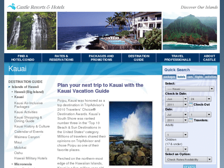 www.castlekauai.com