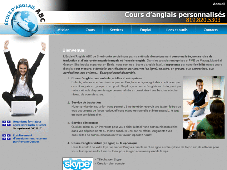 www.coursanglaisenligne.com