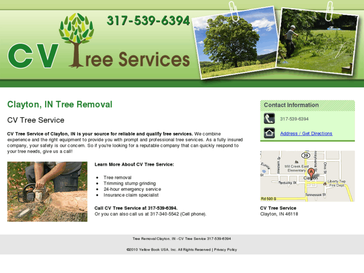 www.cvtreeservicein.com