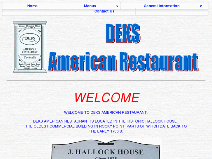 www.deksrestaurant.com