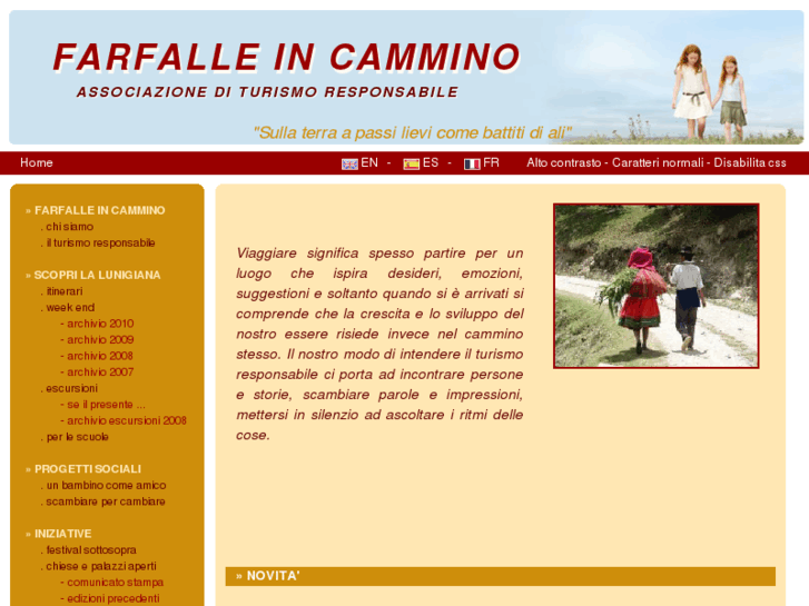 www.farfalleincammino.org