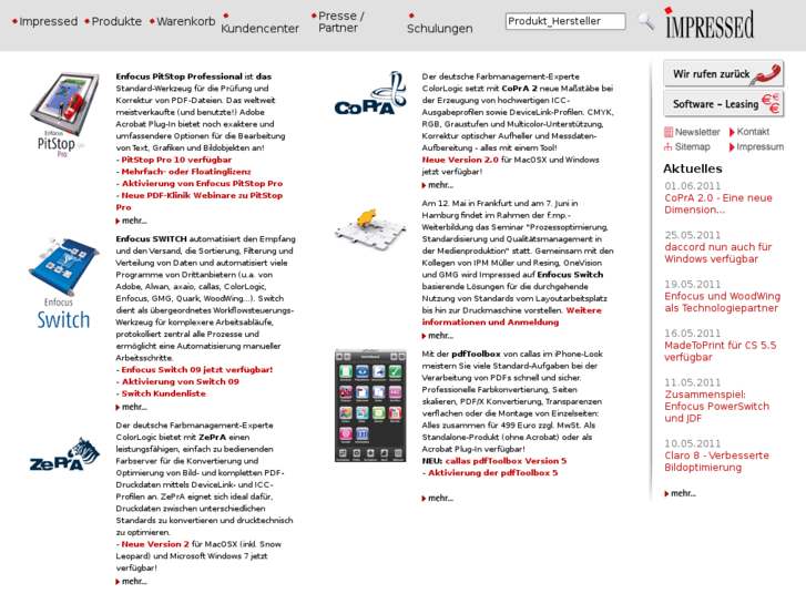 www.impressed.de