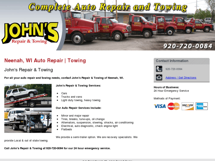 www.johnsrepairandtowing.com