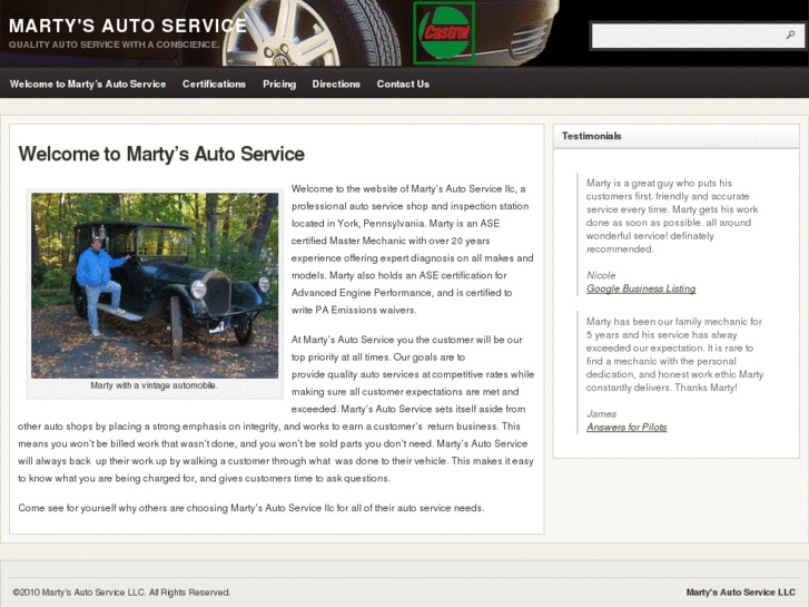 www.martysautoservicellc.com