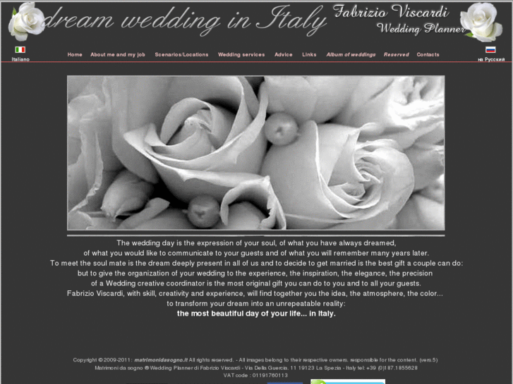 www.matrimonidasogno.it