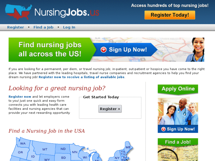 www.nursingjobs.us