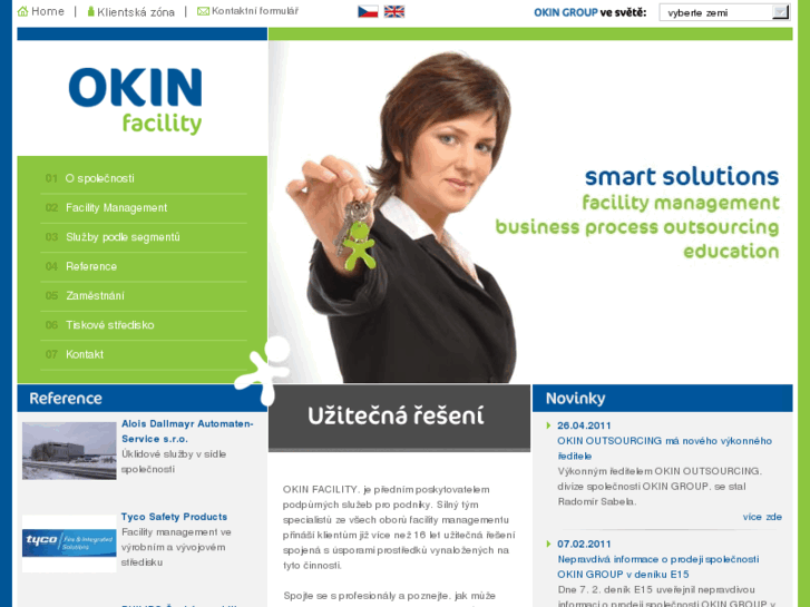 www.okinfacility.cz