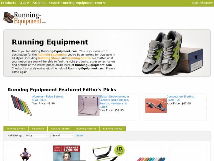 www.running-equipment.com