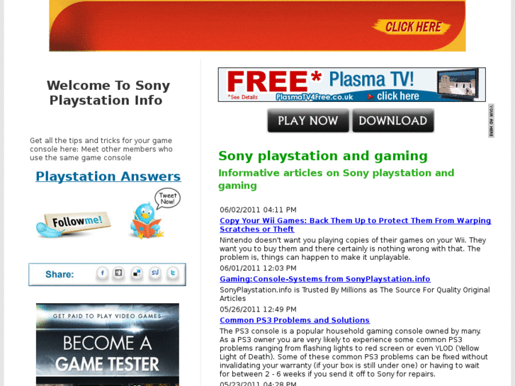 www.sonyplaystation.info