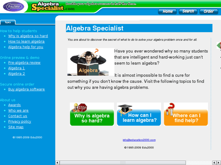 www.algebraspecialist.com