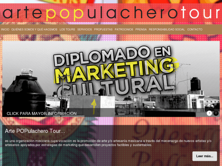 www.artepopulacherotour.com