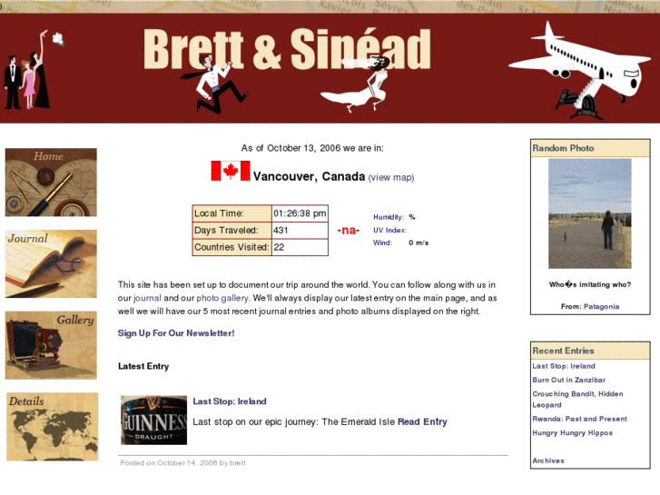 www.brettandsinead.com