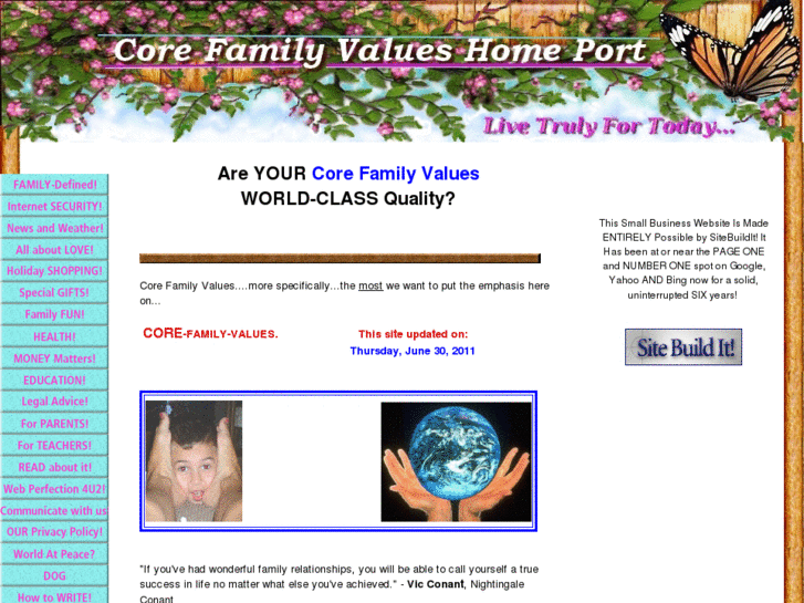 www.corefamilyvalueshomeport.com