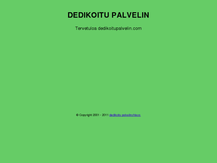 www.dedikoitupalvelin.com