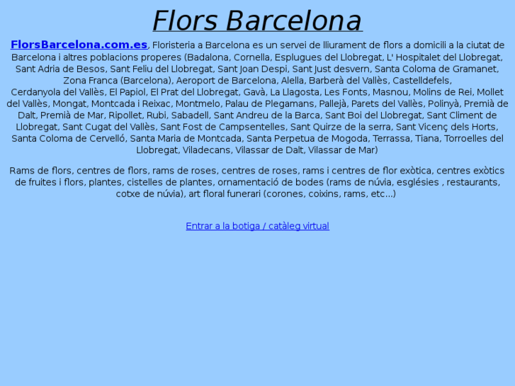 www.florsbarcelona.com.es