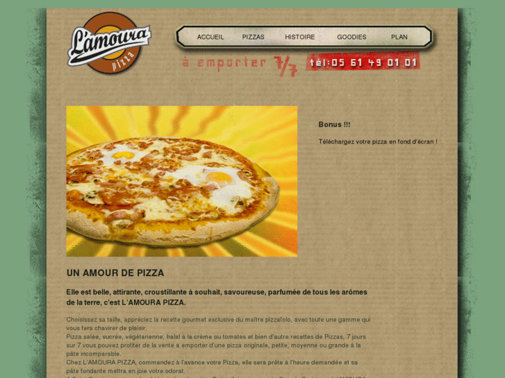 www.lamourapizza.com