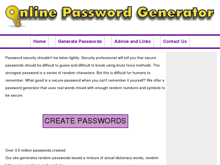 www.onlinepasswordgenerator.com