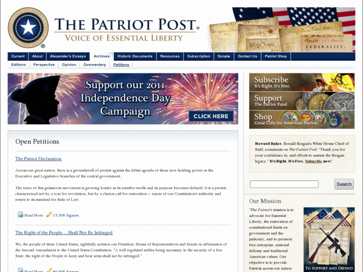 www.patrioticpetitions.com