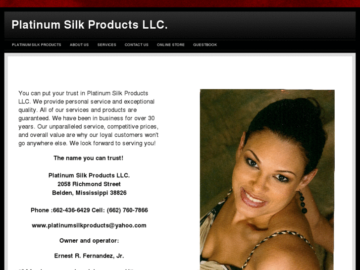 www.platinumsilkproducts.com