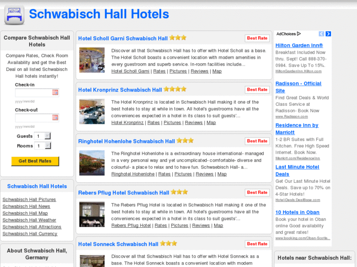 www.schwabischhallhotels.com