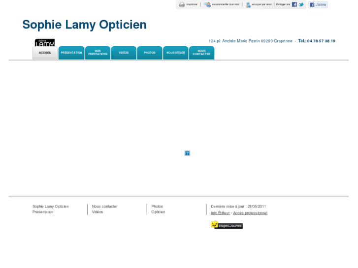 www.sophie-lamy-opticien.com