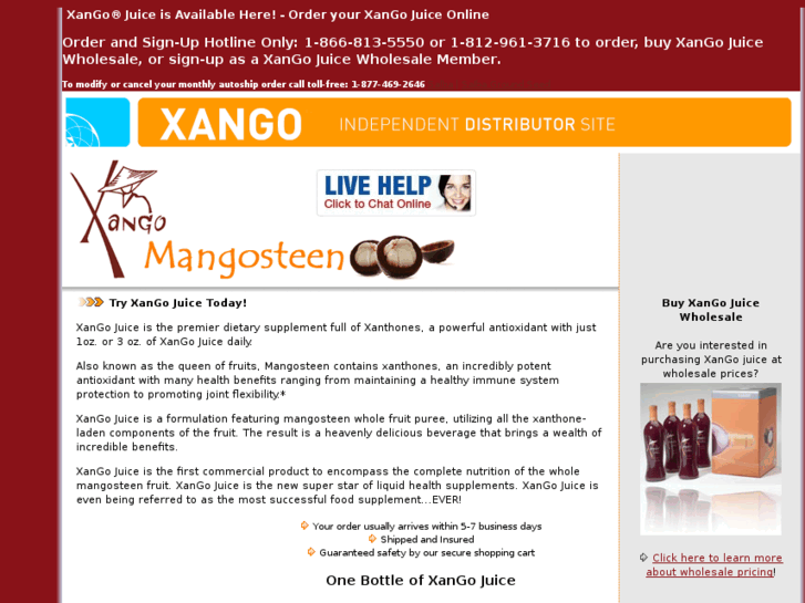 www.xmangosteenjuice.com