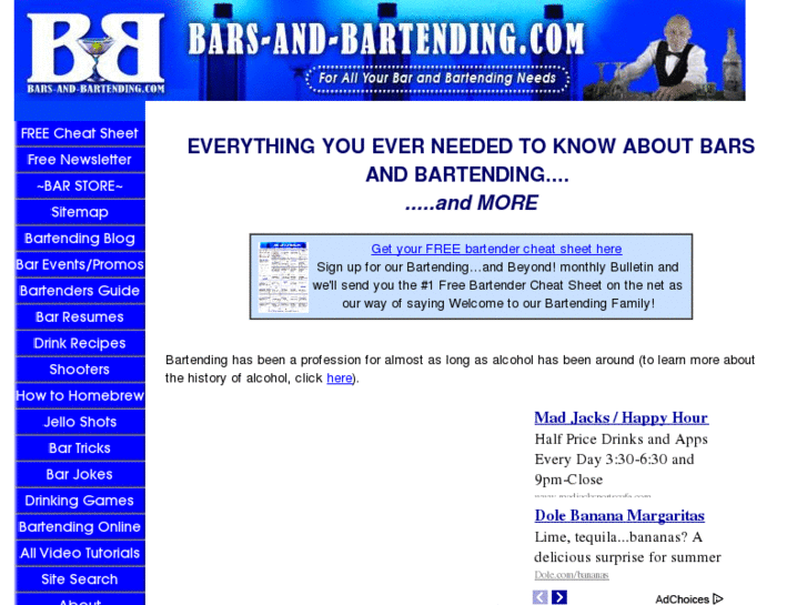 www.bars-and-bartending.com