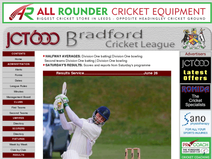 www.bradfordcricketleague.org