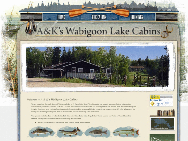 www.cabinsonwabigoon.ca