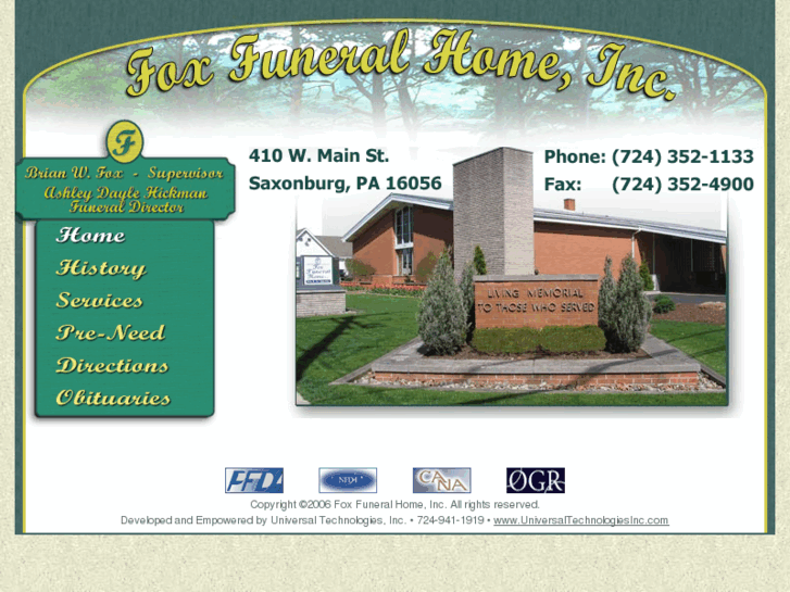 www.foxfuneralhomeinc.com