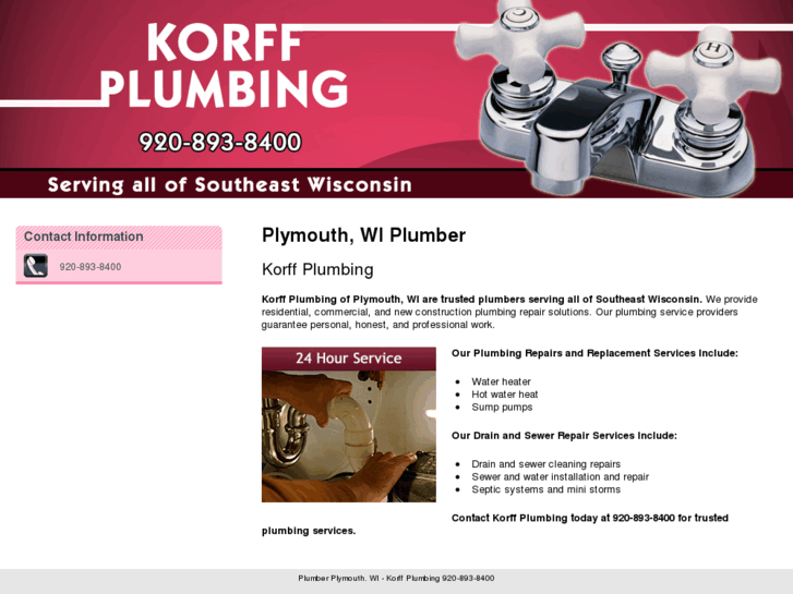 www.korffplumbingsheboygan.com