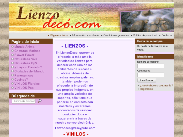 www.lienzodeco.com