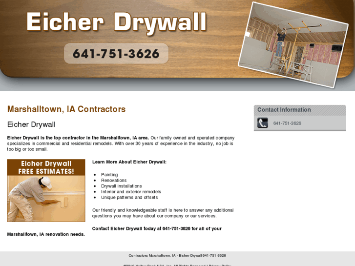 www.marshalltowndrywallandfinishing.com