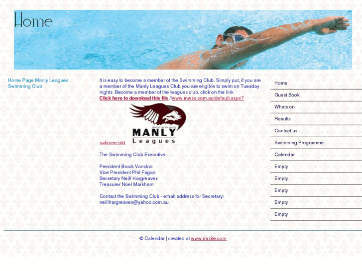 www.mwrlcswimmingclub.com