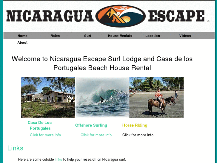 www.nicaraguaescape.com