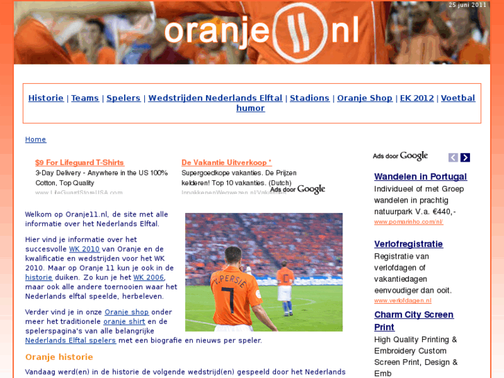 www.oranje11.nl