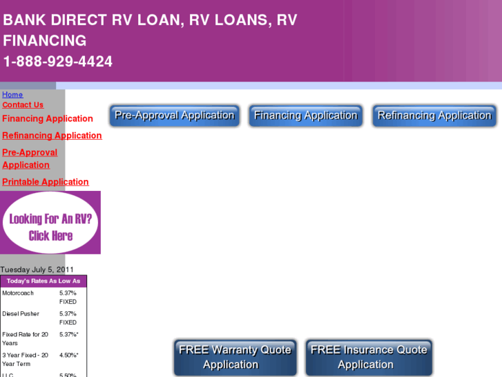 www.bankdirectrvloan.com