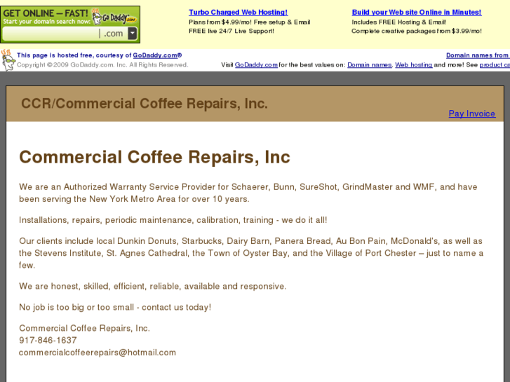 www.commercialcoffeerepairs.com