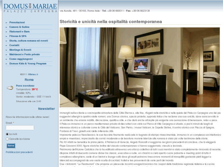 www.domusmariaehotel.com