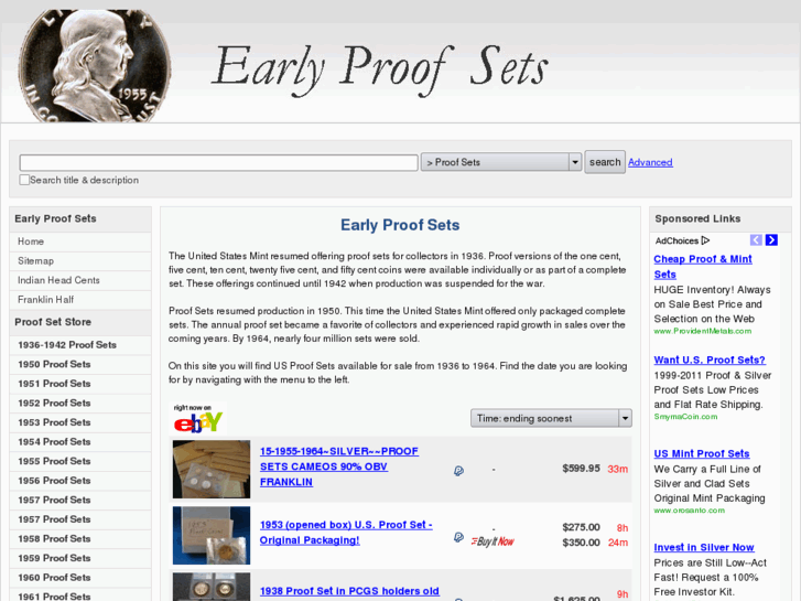 www.earlyproofsets.com