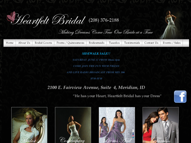 www.heartfeltbridal.com