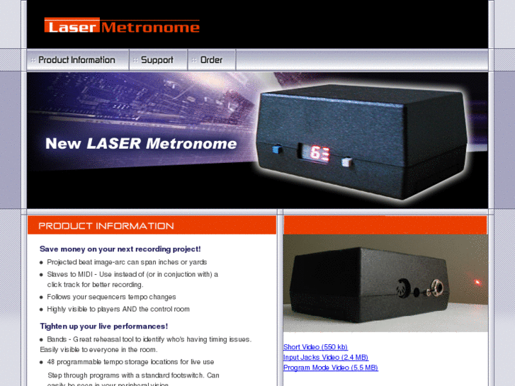 www.lasermetronome.com