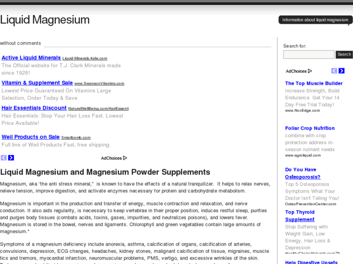 www.liquidmagnesium.org