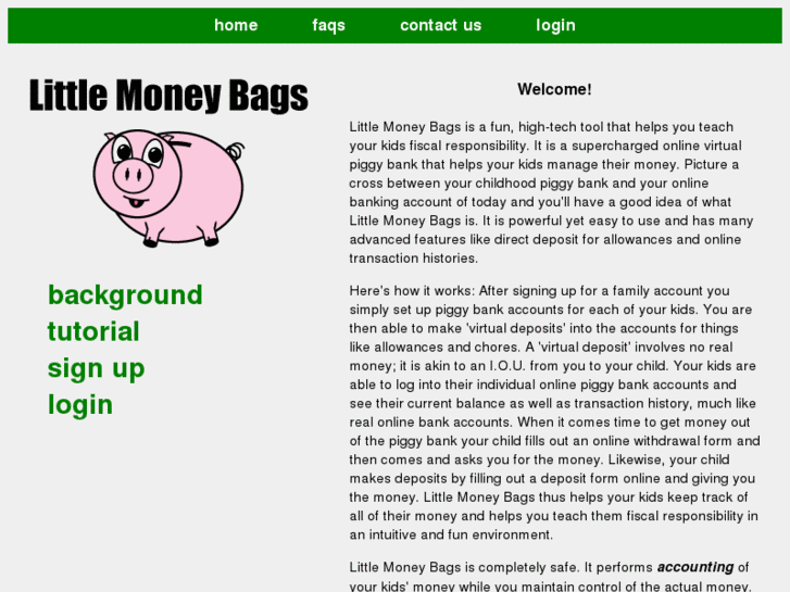 www.littlemoneybags.com