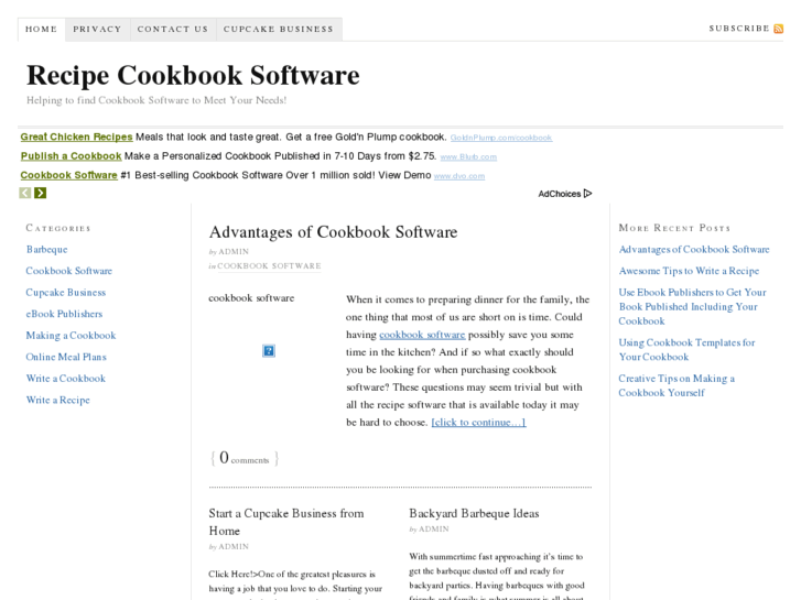 www.recipecookbooksoftware.com